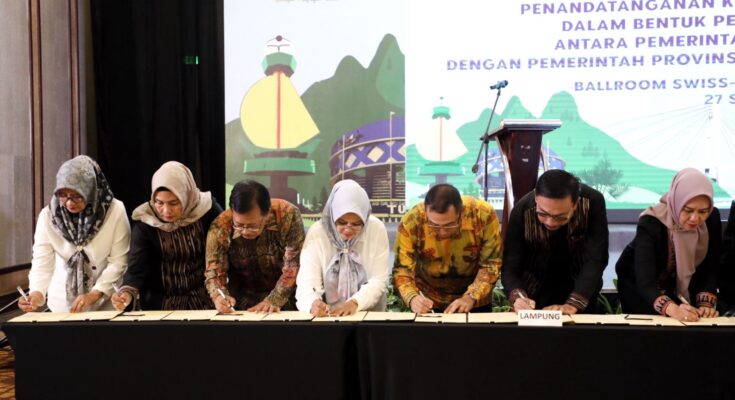 Teken Kerjasama Dengan Pemprov Kepulauan Riau, Pemprov Lampung Bidik KEPRI Jadi Pasar Potensial Sektor Ketahanan Pangan