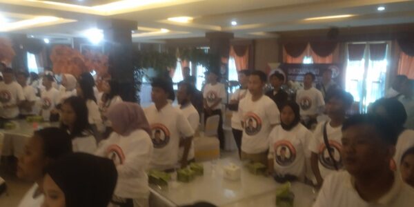 Persaudaraan 98 dan Masyarakat 08 Lampung Deklarasi Dukung Prabowo-Gibran 