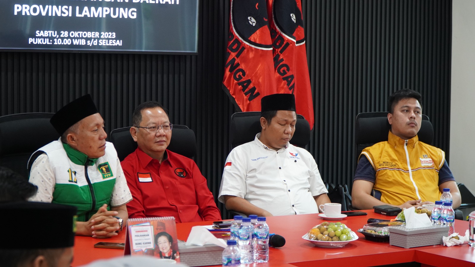Parpol Pendukung Ganjar-Mahfud Di Lampung Susun Strategi