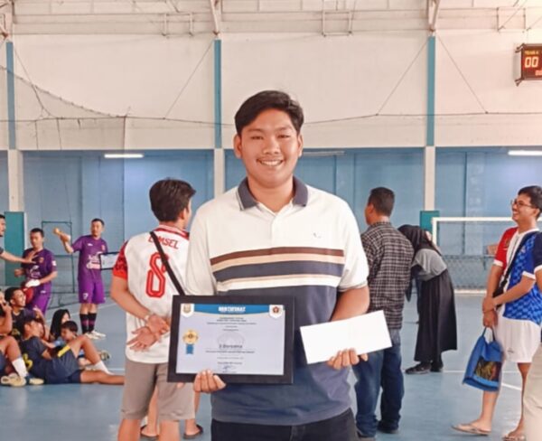 PWI Tuba Juara 3 Ajang Futsal SIWO se-Lampung