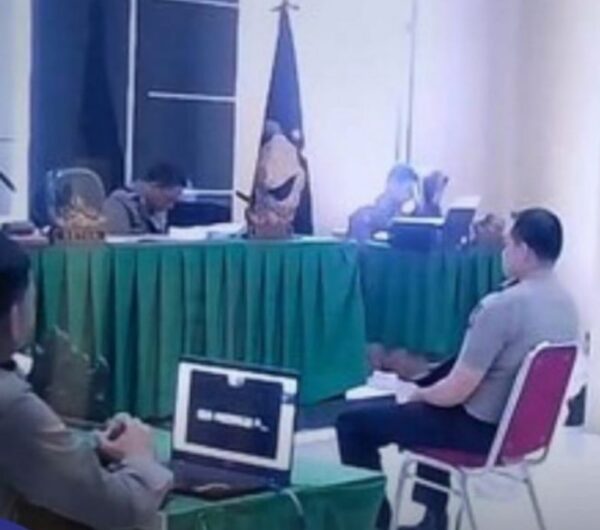 AKP Andri Jalani Sidang Etik di Mapolda Lampung