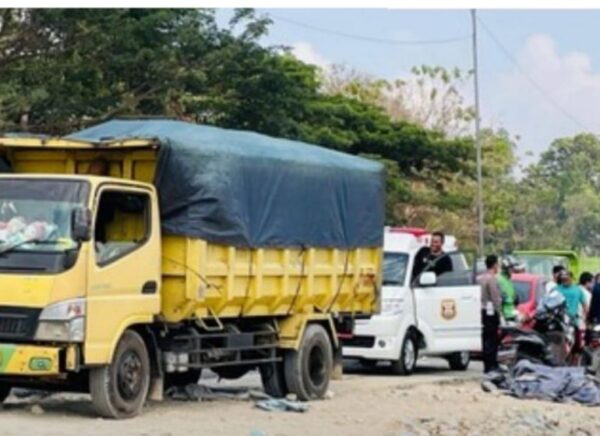 Pengendara Wanita Tewas Tertabrak di Bypass Bandar Lampung 
