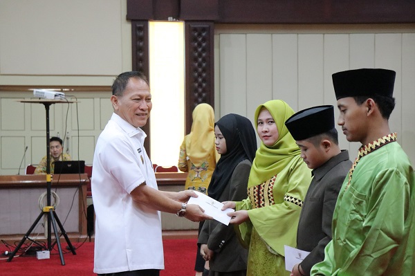 Kafilah Pemprov Lampung Ikuti Seleksi Tilawatil Qur’an dan Hadis Tingkat Nasional di  Jambi