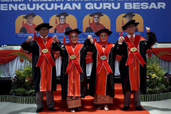 UBL Tambah Empat Guru Besar 