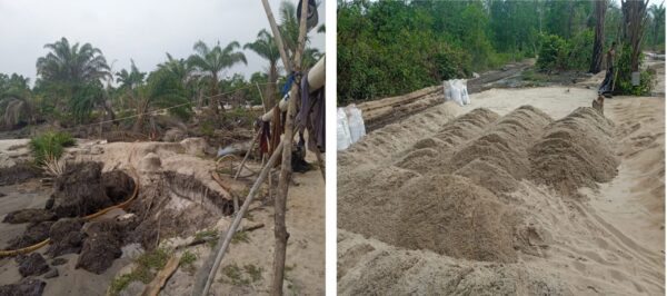 Diduga Dibekingi Aparat, Tambang Pasir Ilegal di Lampung Timur Beroperasi Terang-terangan 