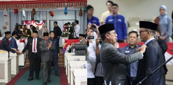 Pemprov Lampung Hadiri Pengangkatan PAW Anggota DPRD Lampung Muhammad Junaidi