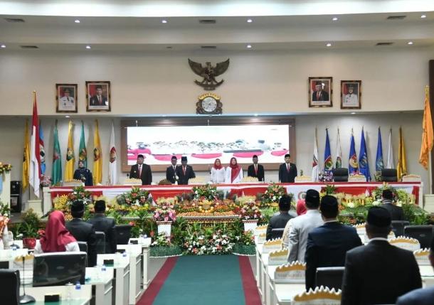 Ketua DPRD Lampung Apresiasi Mantan Napiter di Sidang Paripurna