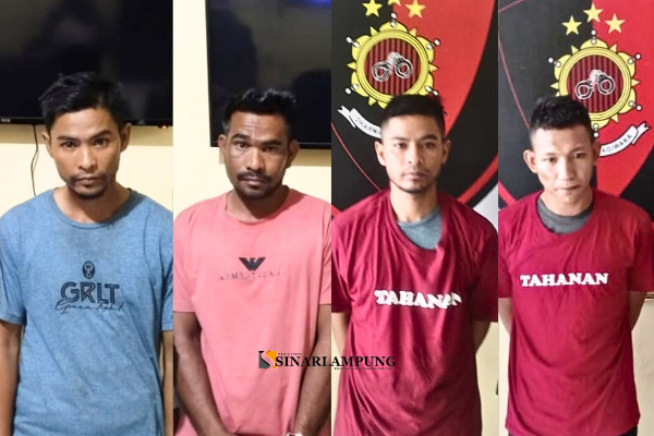Polda Lampung Kejar Empat Tahanan Melarikan Diri