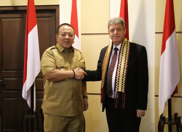 Gubernur Arinal Terima Kunjungan Diplomasi Duta Besar Palestina untuk Indonesia