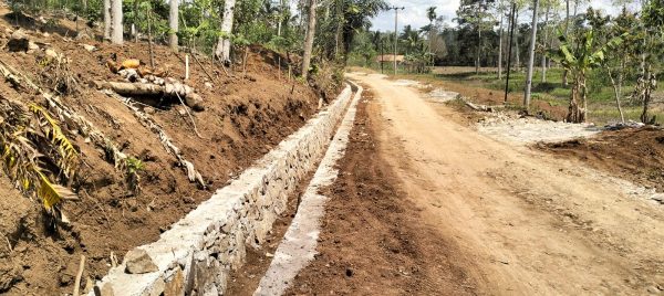 Ditemukan Proyek Drainase Tak Beres di Pugung Tanggamus