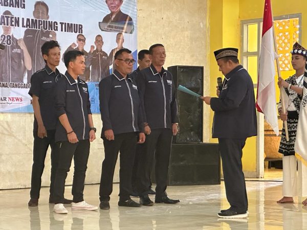 Pengurus JMSI Lampung Timur Dilantik, Bupati Dawam Bilang Begini