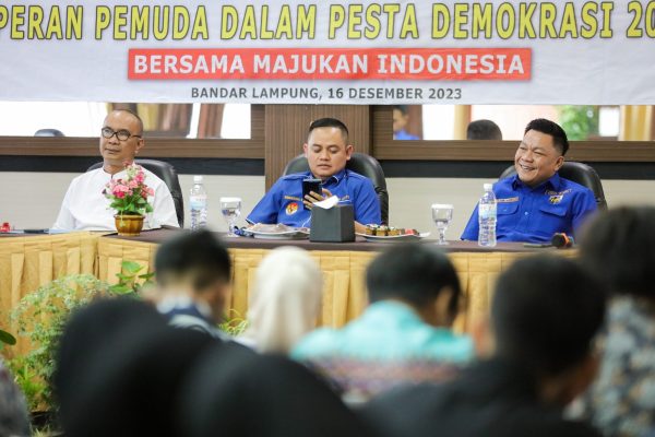 KNPI Lampung Ajak Para Pemuda Berperan Sukseskan Pesta Demokrasi 2024