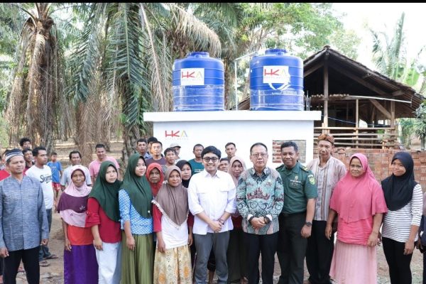 Berkat HKA dan DPRD Lampung, Akses Air Bersih di Kampung Sinar Rejo Dipermudah