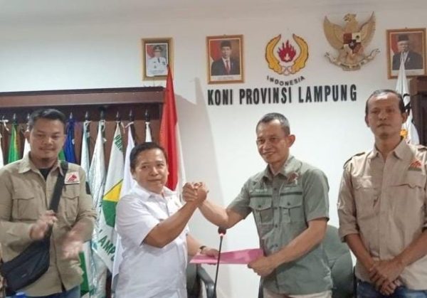 Rudi Antoni Nahkodai FPTI Lampung 2023-2027