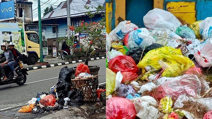 Joroknya Kota Liwa DLH Biarkan Sampah Membusuk