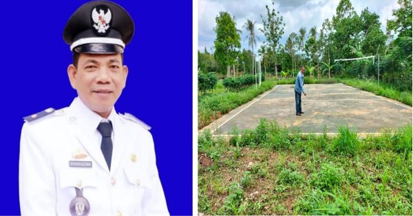 Kades Cimanuk Diduga Fiktifkan Dana Karang Taruna dan Bangun Lapangan Voli di Lahan Pribadi