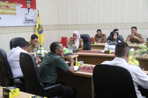 Pemprov Lampung Ikuti Rakor Pengendalian Inflasi Daerah Bersama Kemendagri
