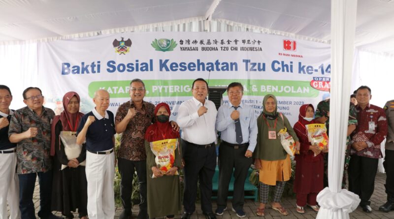 Gubernur Arinal Apresiasi Operasi Katarak Gratis Yayasan Buddha Tzu Chi Indonesia
