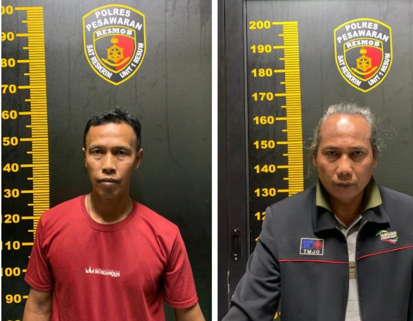 Peras Pengusaha BRI-Link Dua BIN Polri Gadungan Ditangkap Satreskrim Polres Pesawaran