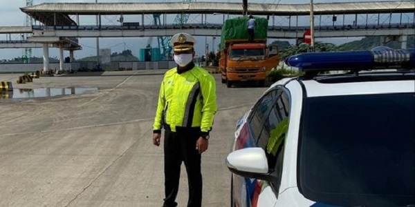 Sebanyak 111 Polisi Perketat Pengamanan di Pintu Keluar Masuk Pelabuhan Bakauheni