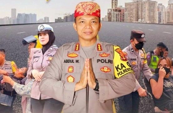 Kapolresta Bandar Lampung Kombes Abdul Waras Bagikan Nomor HP Pribadi Untuk Layanan Kamtimbas