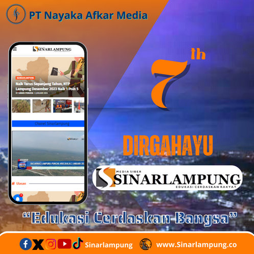 Tujuh Tahun sinarlampung.co, lni Kata Pembaca II