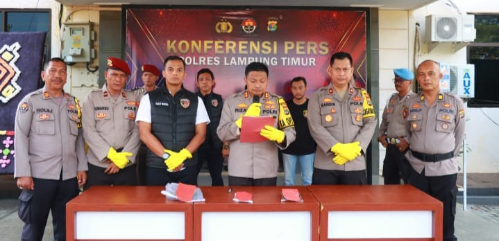 2023 Polres Lampung Timur Rampungkan 90 Persen Perkara