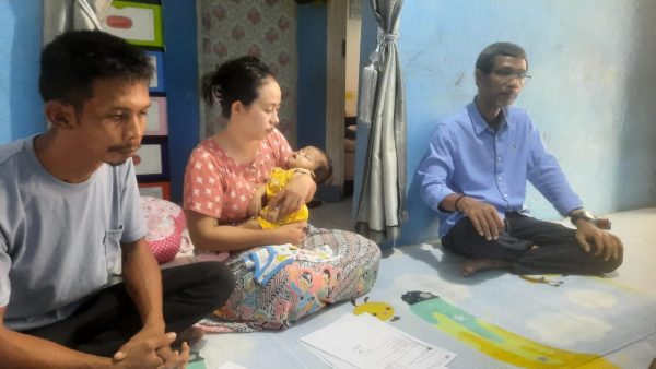 JMSI Peduli dan RMOLL Bantu Bayi Penderita ASD Berobat