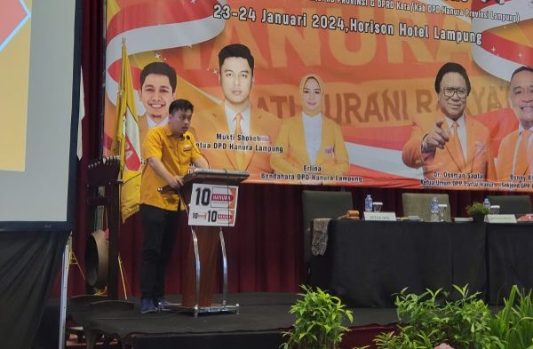 Hanura Lampung Pembekalan Bagi Caleg