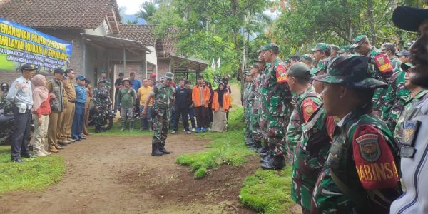 Kodim 0424/ Tanggamus  Monitoring penanaman pohon serentak di wilayah Kodam II/Sriwijaya