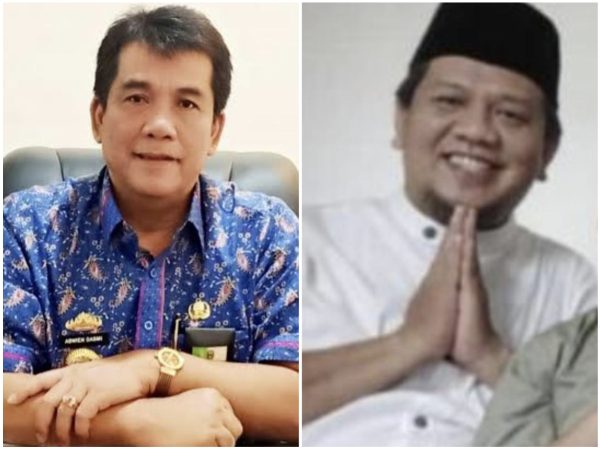 Mantan Kadisdik Tanggamus Aswin Dasmi Bersama Tiga Tersangka Korupsi BOS Afirmasi Dilimpahkan Ke Kejati Lampung