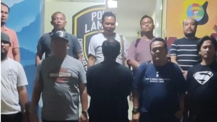 DPO Pengrusakan di Kota Agung Berhasil Diamankan Tim Gabungan Tekab 308 Polres Tanggamus Dibackup Polda Lampung  