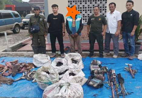 Pemburu Rusa dan Penyetrum Ikan di Way Bungur Ditangkap Lima Pelaku Kabur BB Satu Rusa Betina Dn Kwintalan Ikan Segar?
