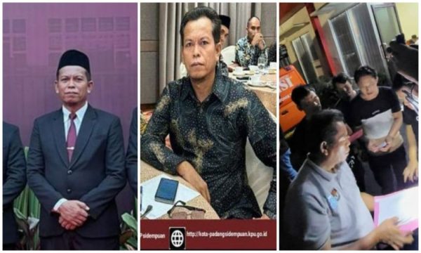 Peras Caleg Anggota KPU Padang Sidempuan Terjaring OTT
