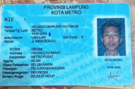 Helnadi Dahrunsyah Yakub Yang Ditemukan Disaluran Irigasi Depan Warung Macan Diduga Korban Pembunuhan