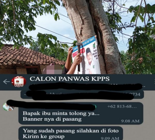 Oknum Panwascam di Lampung Tengah Gerakkan Anggota PTPS Rekrut Suara Caleg PKB?