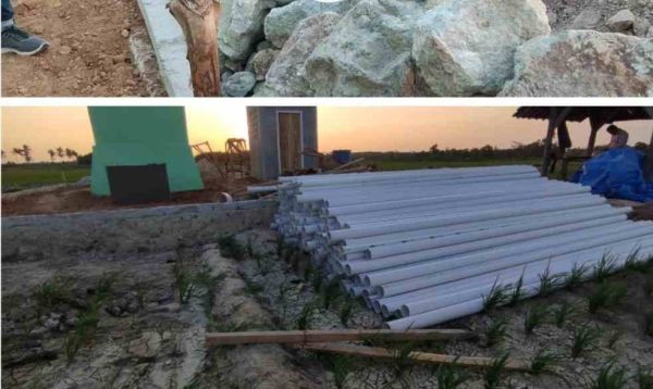 Proyek JIAT PSDA Lampung di Purwosari Natar Rp734,9 Juta Asal Jadi