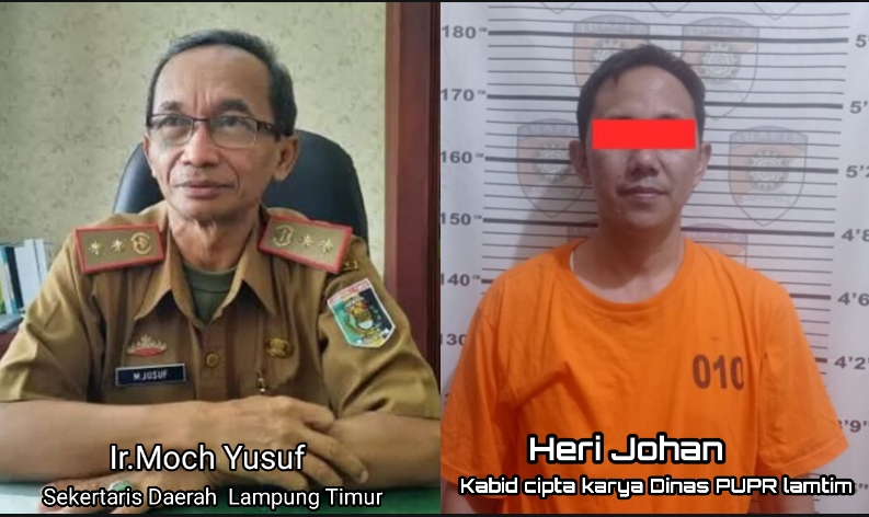 Sekda Lampung Timur Moch Yusuf Dalam Pusaran Heri Johan?