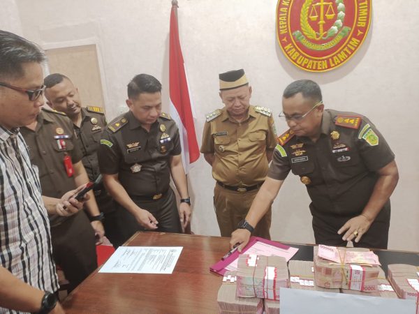 Sedang Diproses Jaksa, Bupati Lampung Timur Dawam Raharjo Kembalikan Uang Korupsi Makan Minum Tahun 2022 Rp1,4 Miliar?