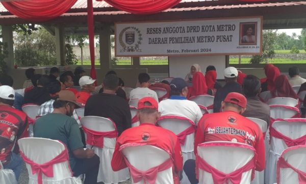 Caleg PDIP Usir Anggota Panwaslu dalam Reses Anggota DPRD Metro