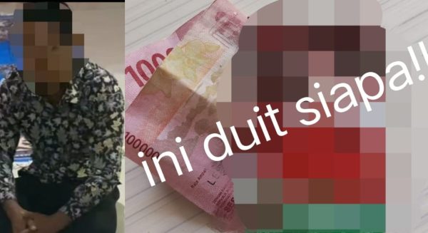 Bahaya ! Oknum KPPS di Tulang Bawang Terciduk Bagikan Uang dan Kartu Salah Satu Caleg