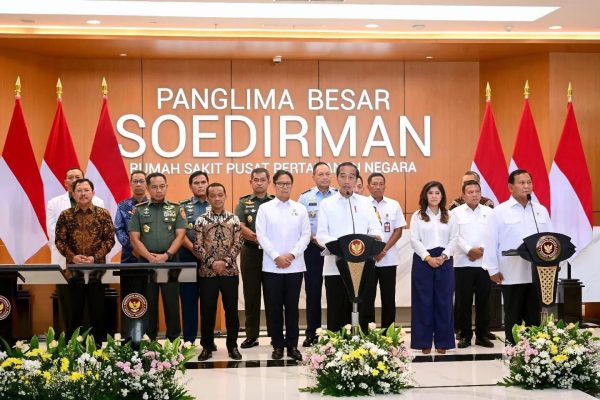 Jokowi Resmikan RS PPN Panglima Besar Soedirman