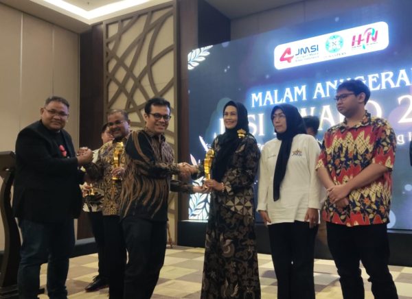 Polda Lampung Raih JMSI Award