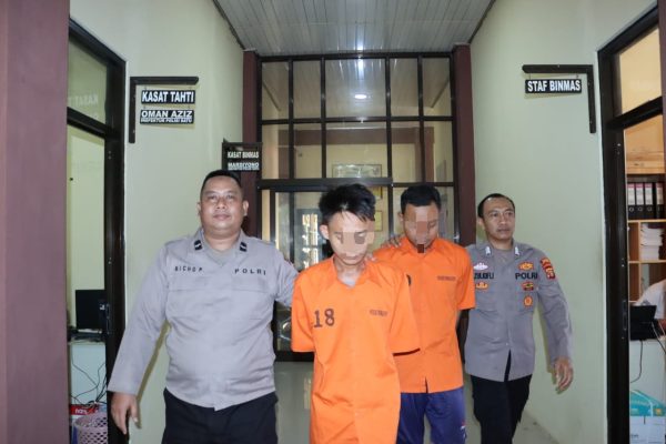Oknum Satpam MPP Pringsewu Gunakan Sabu Ditangkap Bersama Pengedarnya 