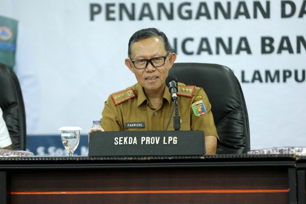 Pemprov Lampung Ajak Daerah Siaga Banjir