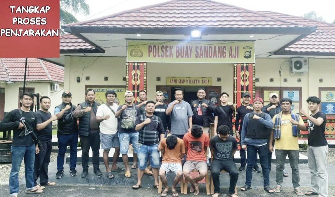 Gerak Cepat Tekan 308 Polres Tulang Bawang Tangkap Tiga Pelaku Penusuk Wartawan, TKP Depan Karaoke Motif Asmara?