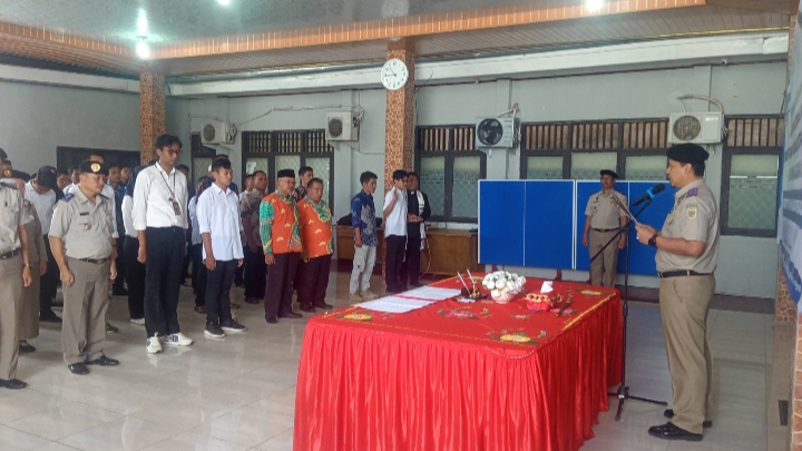 Kepala ATR/BPN Tanggamus Lantik Panitia Ajudikasi PTSL Tahun Anggaran 2024