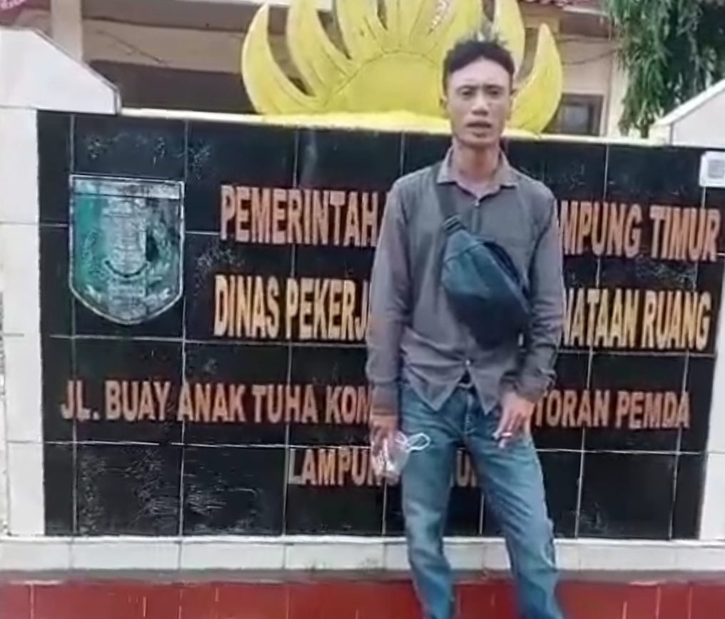 Viral Vidio Soal Fee 20 Persen Setiap Proyek di Dinas PUPR Lampung Timur?