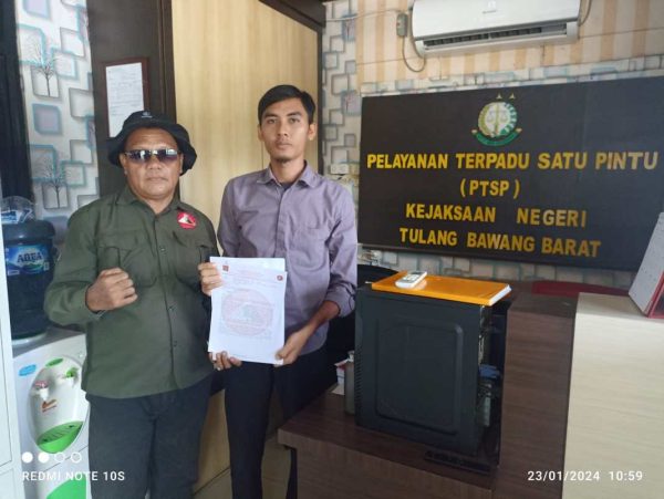 LSM Desak Kejari Proses Hukum Proyek Fiktif Dinkes Tulang Bawang Barat