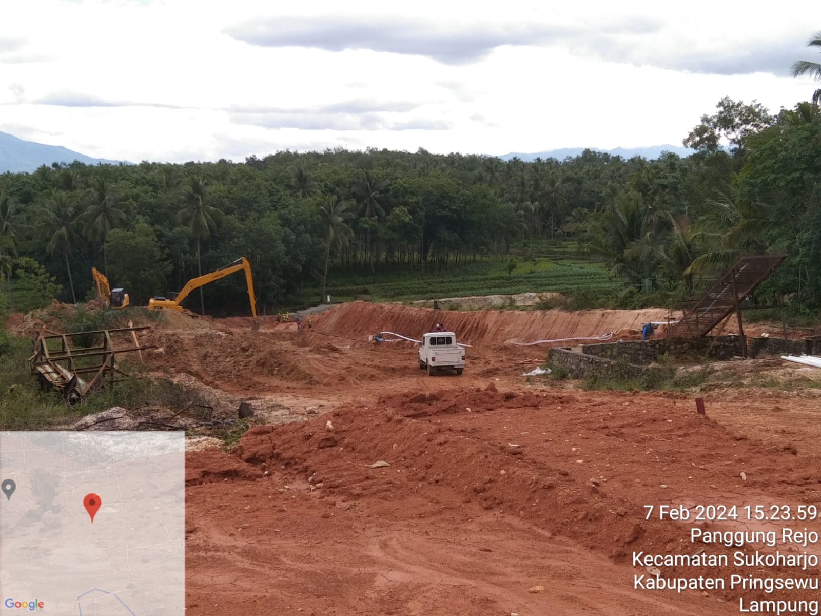 Tambang Pasir Diduga Ilegal Beroperasi di Panggungrejo Pringsewu Gunakan BBM Bersubsidi?